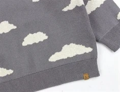 Lil Atelier silver filigree strikbluse